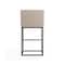 Manhattan Comfort Ambassador Barstool in Cream and Black, PK3 3-BS017-CR - alternate 7